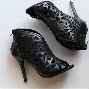 CutOut Heeled Booties